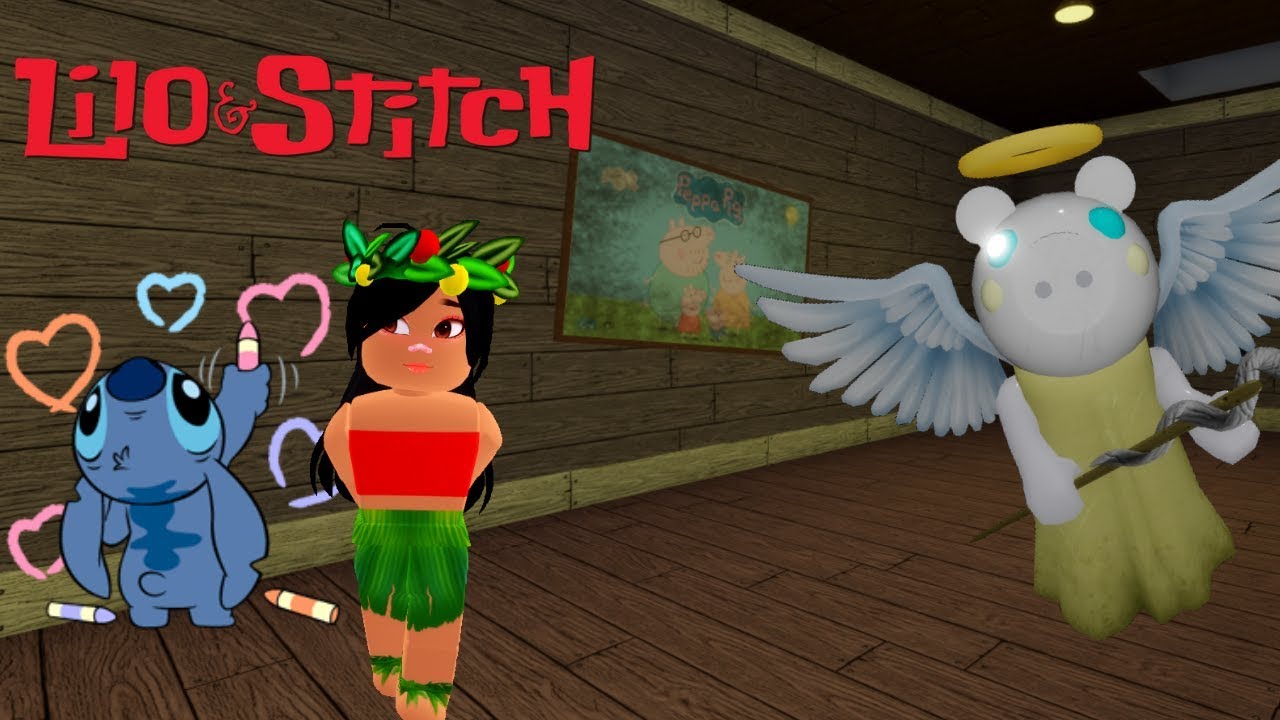 🙀LILO Y STITCH INTENTAN ESCAPER DE  PIGGY - ROBLOX🙀