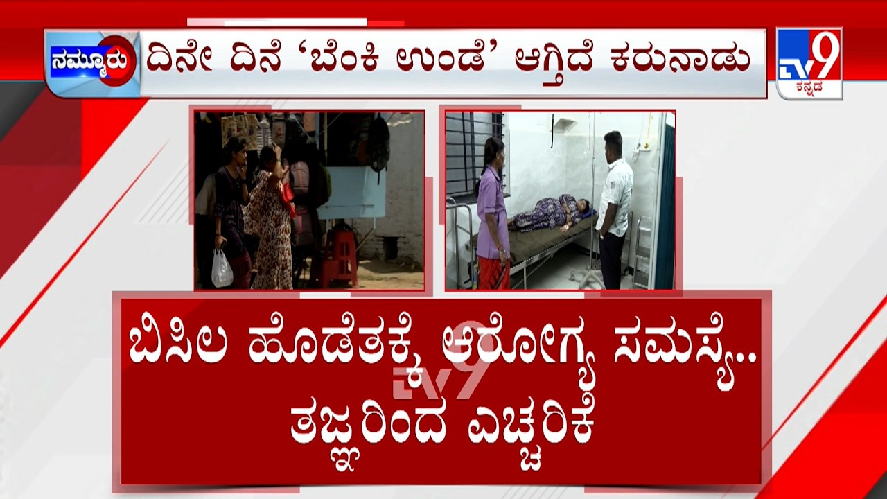 Heat Stroke At North Karnataka: ಗದಗಕ್ಕೆ ಬಿಸಿಲಿನ ಹೊಡೆತ | ಹೀಟ್​ ಸ್ಟ್ರೋಕ್, ಚರ್ಮದ ಸಮಸ್ಯೆ ಆತಂಕ