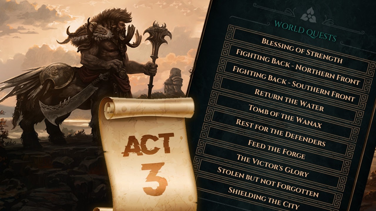 Titan Quest II - Chapter 3 Side Quests