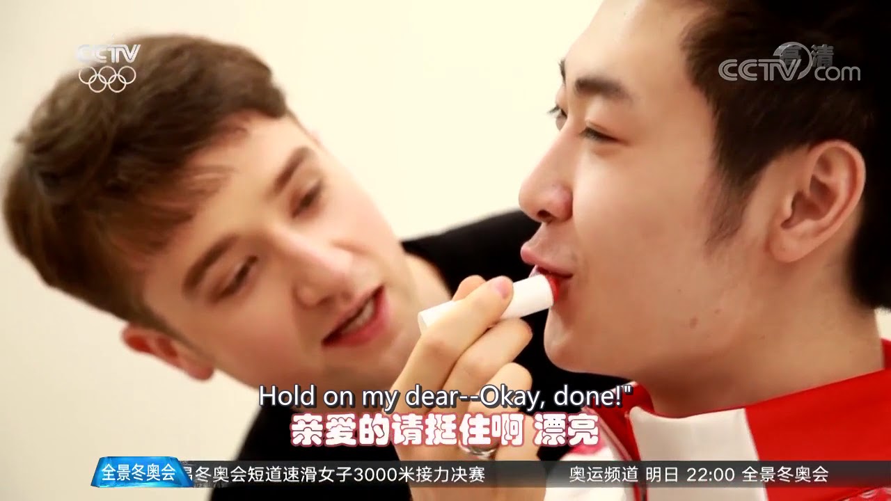 CCTV5 Olympic sp: Dressing House BoyangJin smoky make-up[ENG subs]