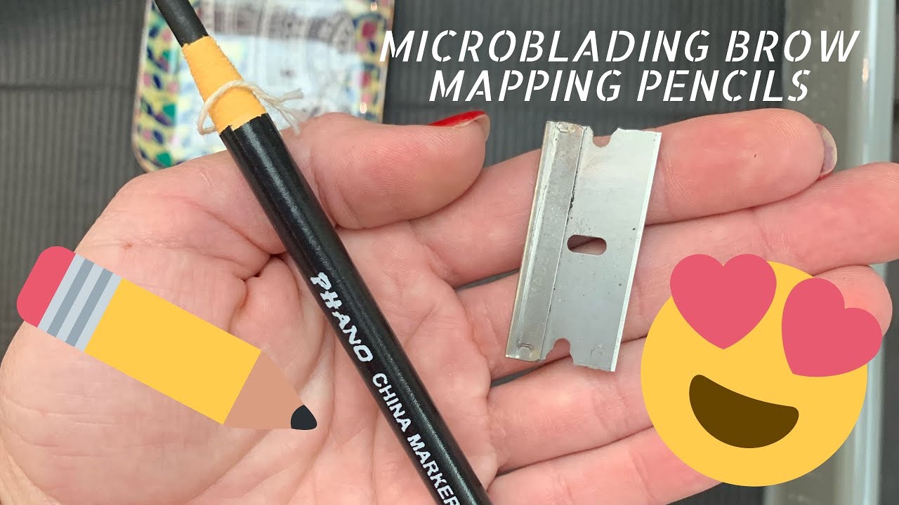 Different Ways to Sharpen Your Microblading Eyebrow Pencil For the Best Pre-Draw