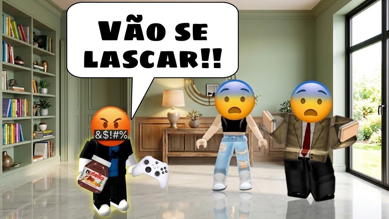 HISTÓRIA ROBLOX - O Filho Desobediente Que Respondia Os Pais e Se Deu Mal! 