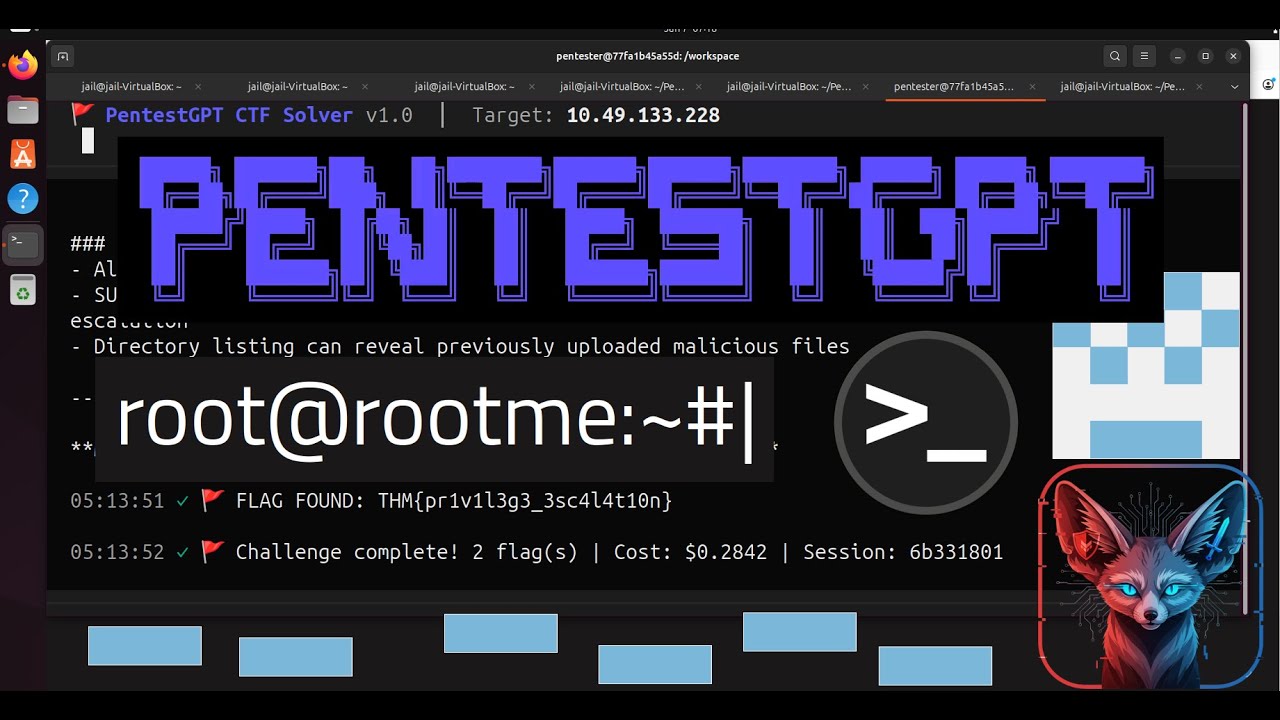 Я использовал ИИ для взлома TryHackMe RootMe | Установка и демоверсия PentestGPT