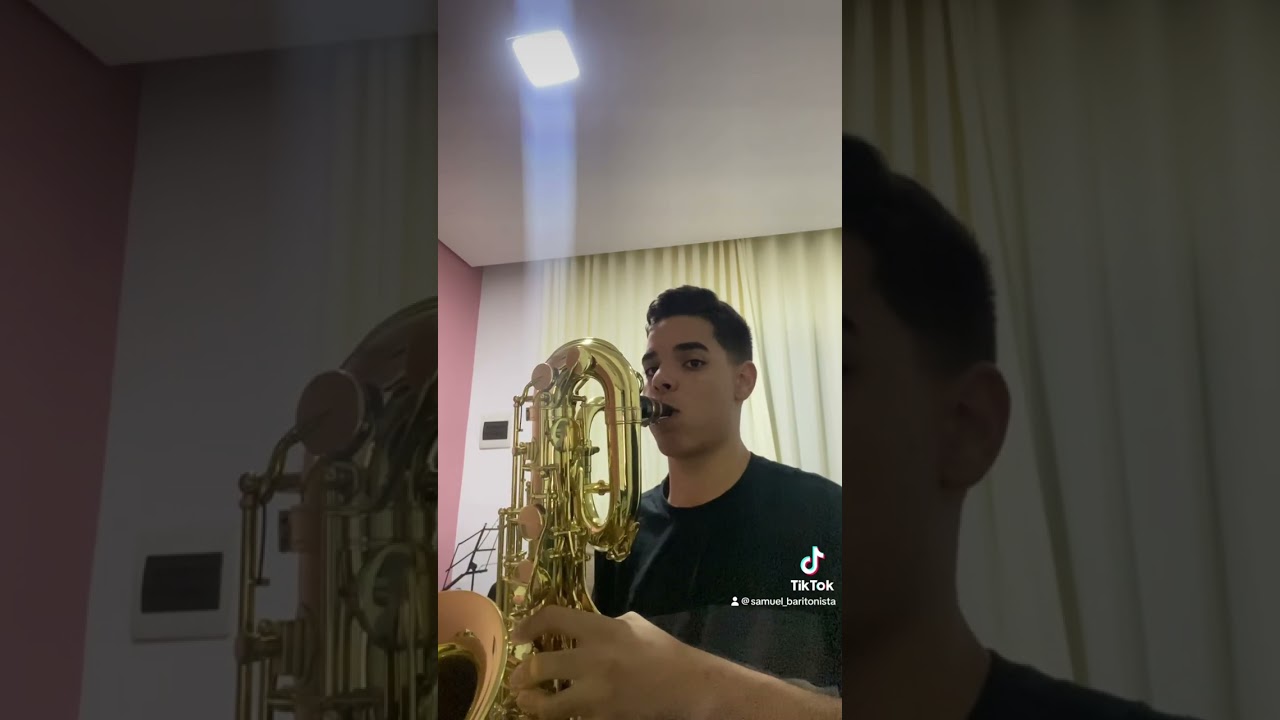 Hino 35 CCB - Eis que Multidão Mui Grande - Sax Barítono baixo escrito e grave