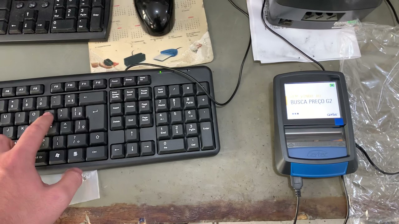 Configuração busca preço Gertec G2