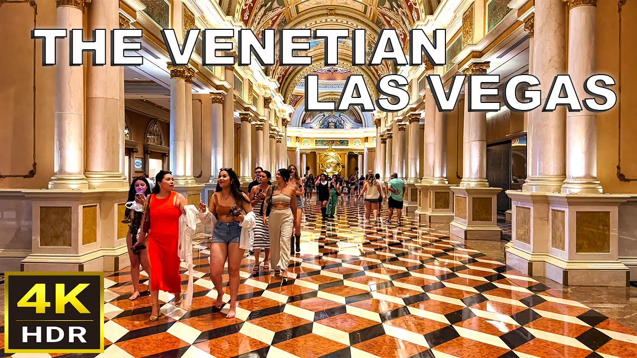[4K HDR] The Venetian Las Vegas Walking Tour | 2023 | Las Vegas, Nevada USA
