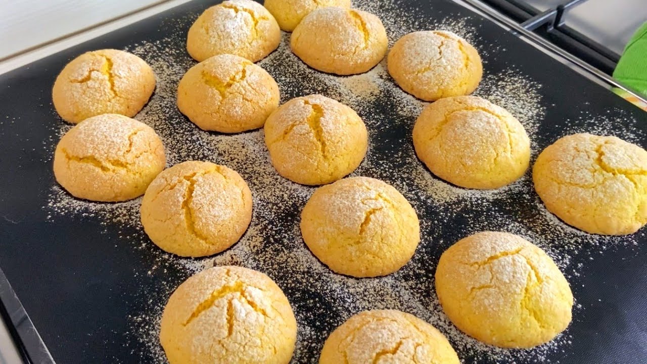 🍋 Эти лимонные печенья просто тают во рту! Вы будете готовить их каждую неделю 😍 БЫСТРЫЕ И ПРОСТЫЕ Р
