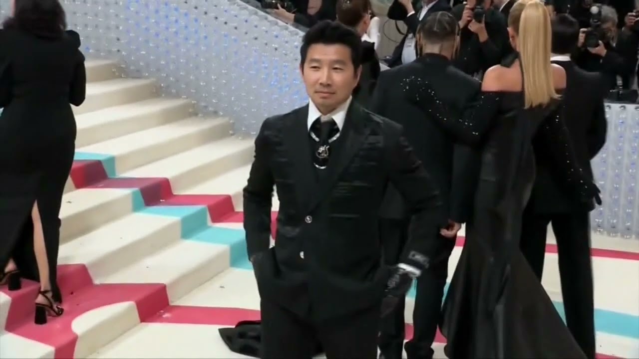 Simu Liu walks Met Gala carpet