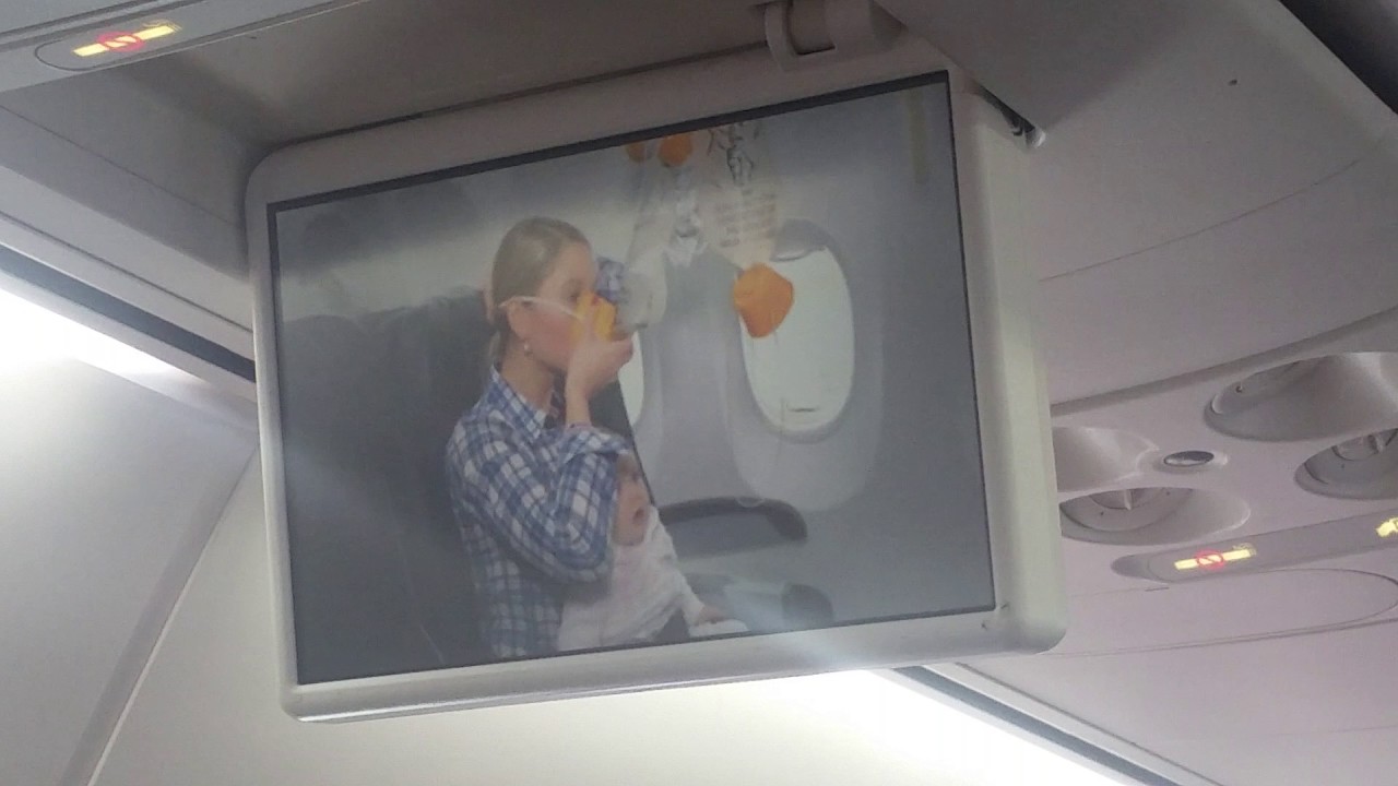 Instrukcja bezpieczeństwa na pokładzie Travel Service. Safty rota on board Travel Service plane.