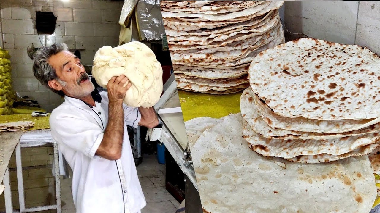 Wow!YUFKA Bread Turkish|This Man Alone Makes 2500 Yufka Breads a Day|Baking Bread