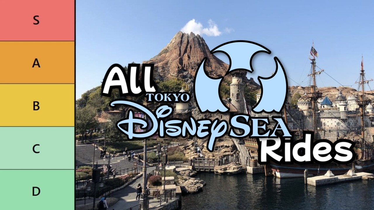 Tokyo DisneySea Ride Tier List | All 32 Attractions Ranked