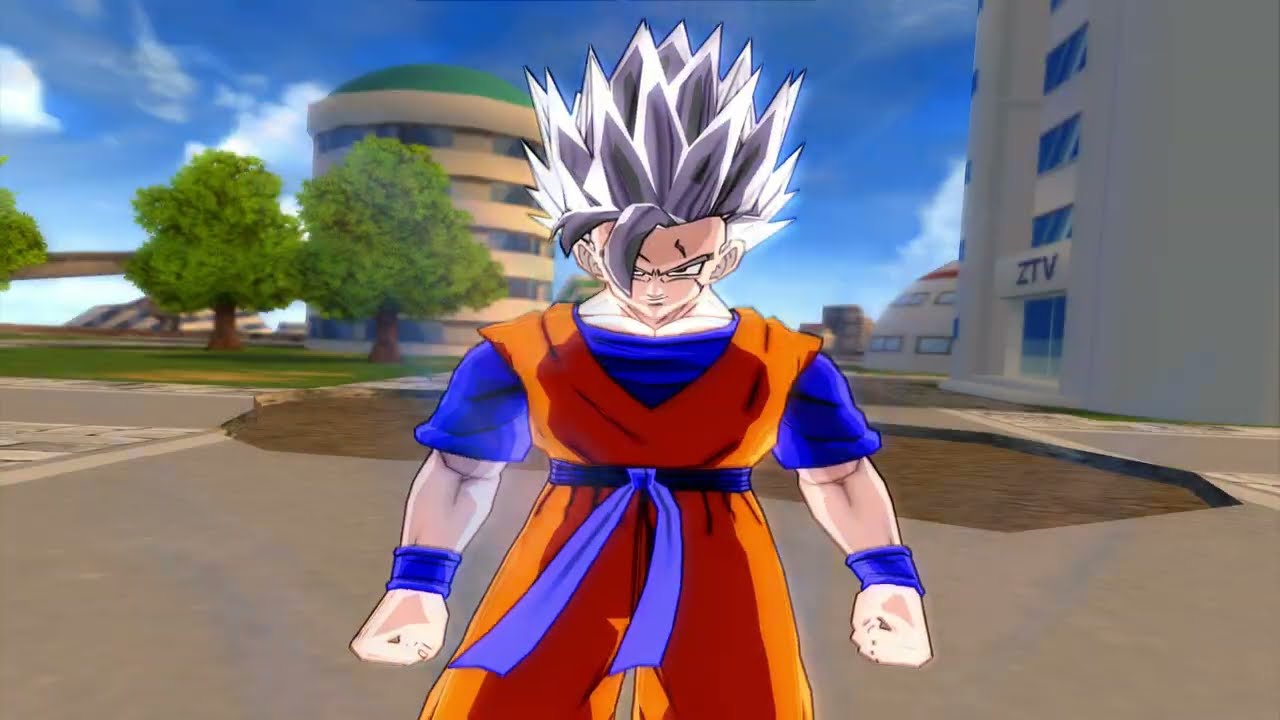 Gohan do Futuro Beast VS Goku e Vegeta Super (Dificil) (DBZBT3MOD)