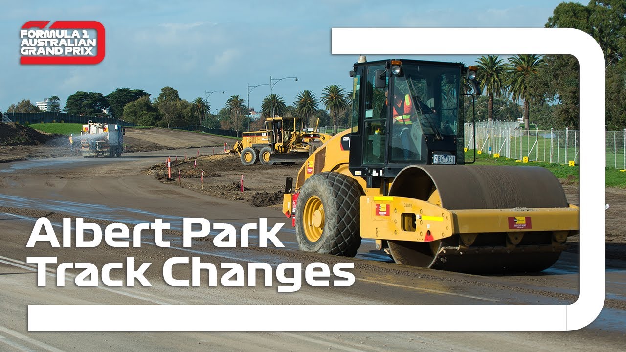 What's changing at the Albert Park Grand Prix Circuit?