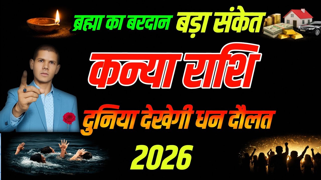 कन्या राशि 2026 ब्रह्मा का बरदान | दुनिया देखेगी | धन दौलत | Virgo prediction 2026
