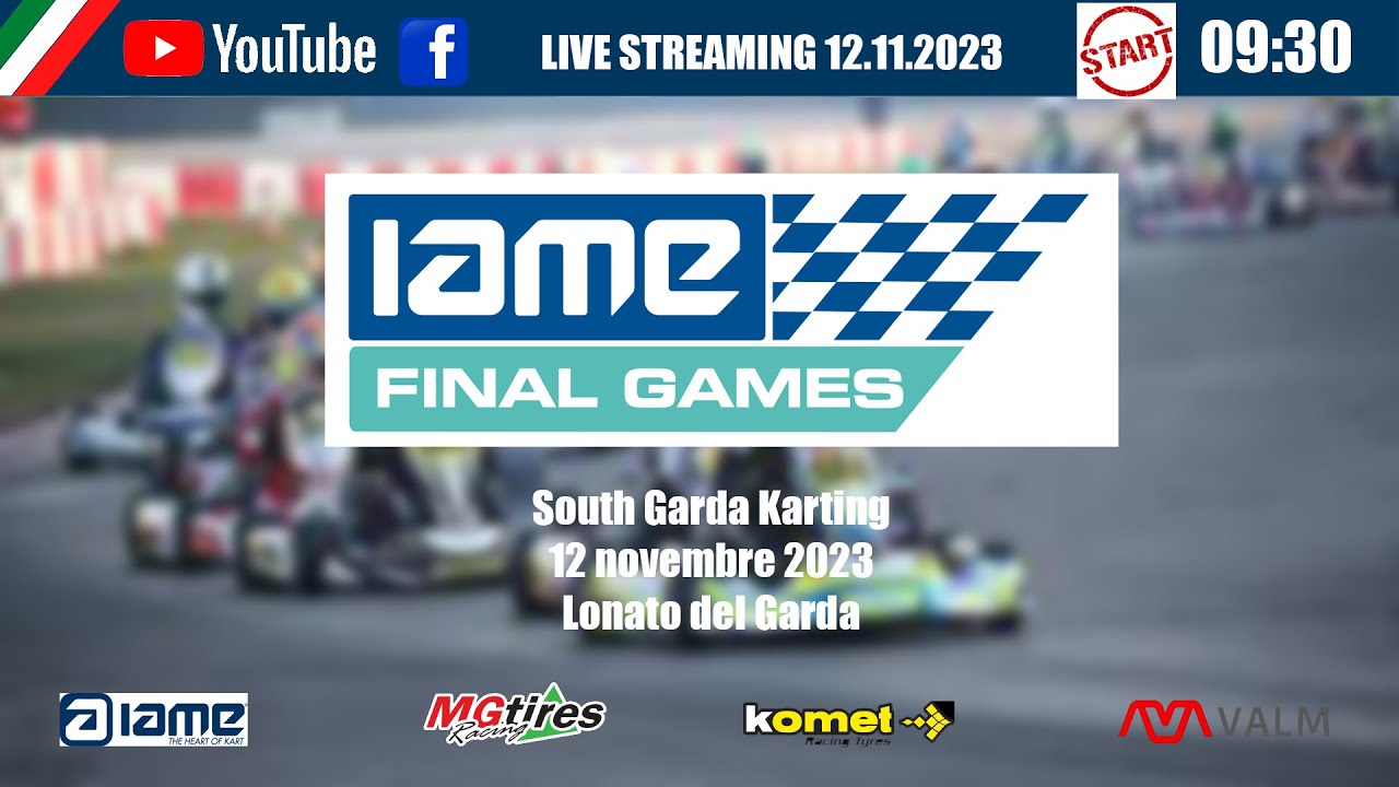 IAME FINAL GAMES - SOUTH GARDA KARTING