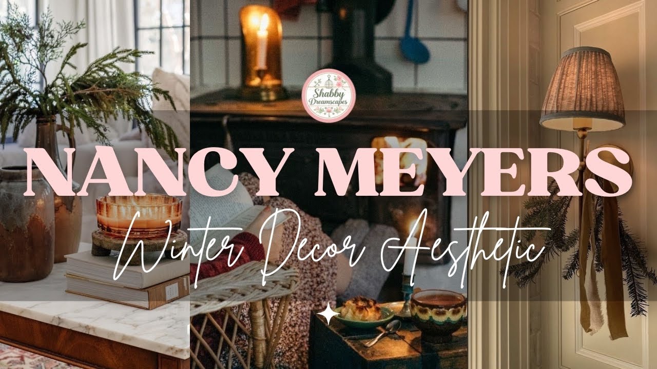 Nancy Meyers-Inpired Winter Home| Cozy and Timeless Winter Decor | After Christmas Winter Decor