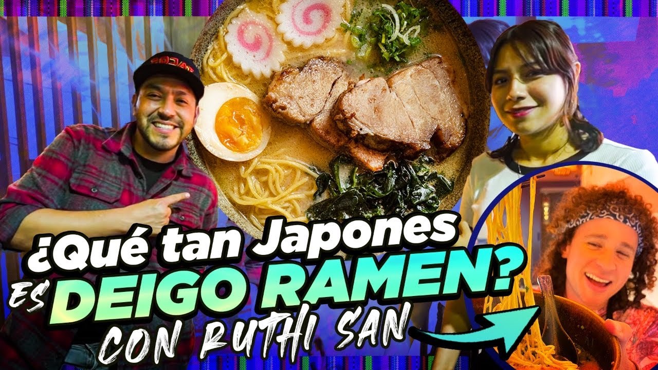 Qué tan JAPONES ES DEIGO RAMEN de @Luisito Comunica con RUTHI SAN @Ruthi Family Vlogs