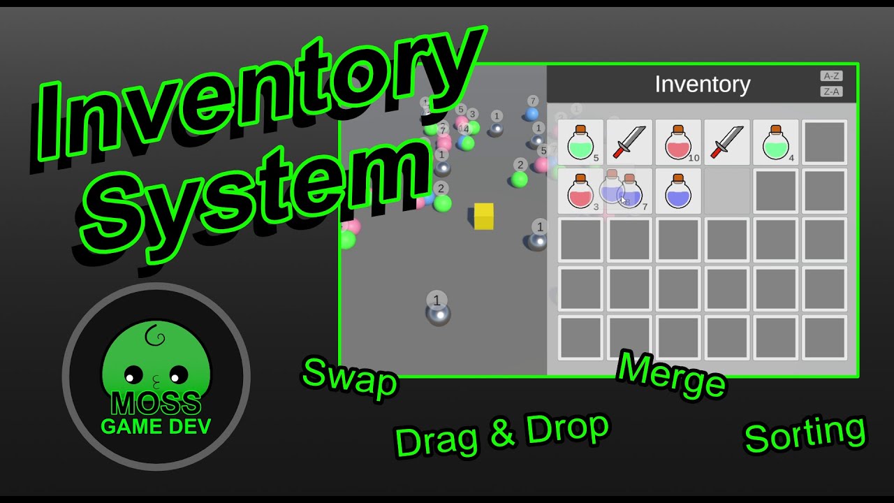 Unity Tutorial - ระบบช่องเก็บของ[ Inventory System ]