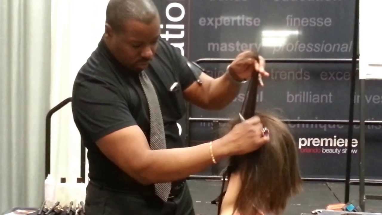 Ted Gibson's Perfect French Twist Demonstration/Tutorial