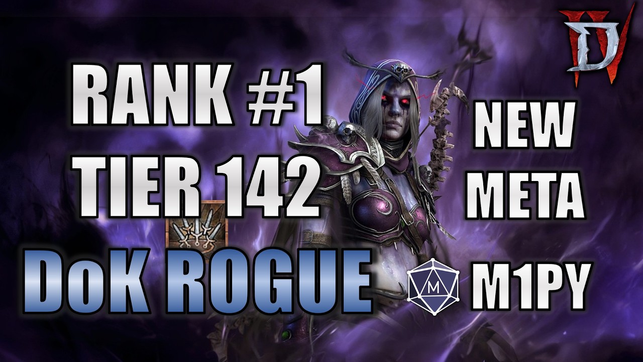 NEW RANK #1 - Faster, Cleaner, DoK! Dance of Knives Cold Rogue Diablo 4 Season 13 Lord of Hatred