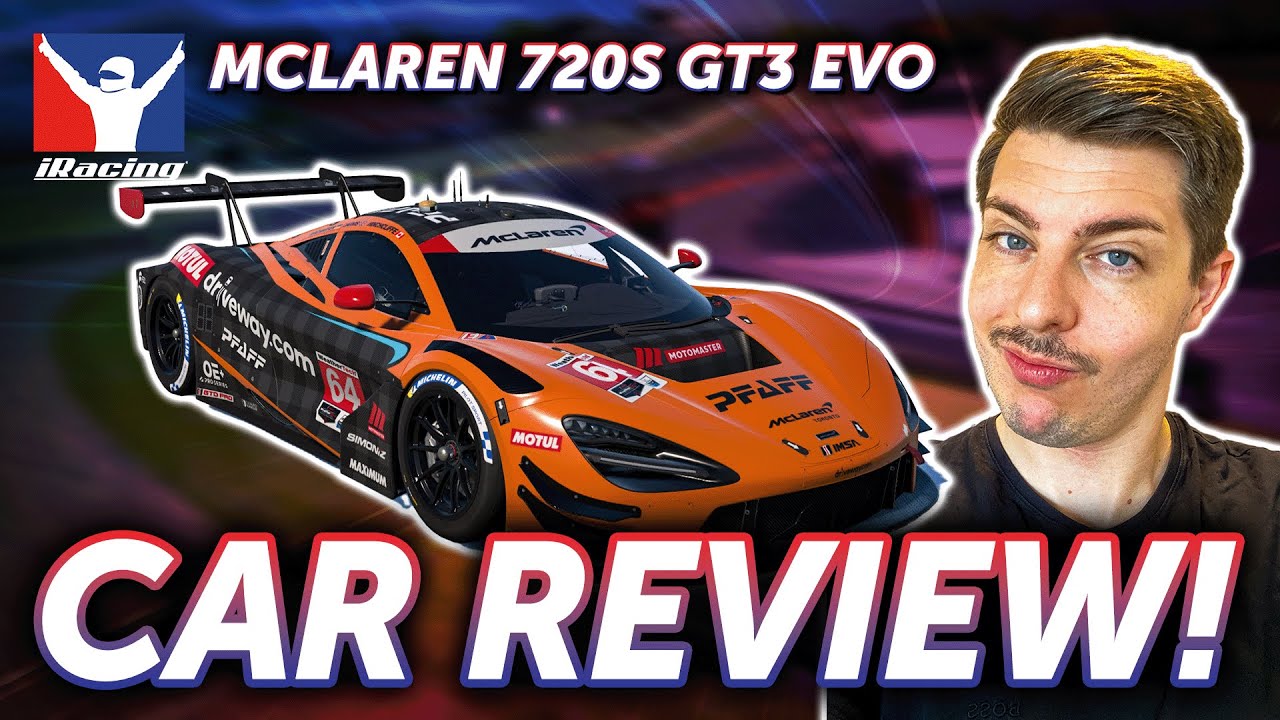 iRacing McLaren 720S GT3 Evo — стоит ли покупать?