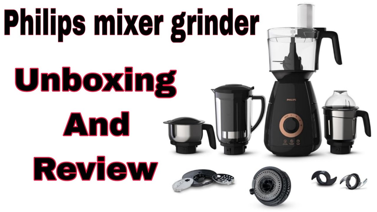 PHILIPS Mixer Grinder + Food Processor, 3-in-1 750 Watt (HL7707/01) Unboxing and Review #philips