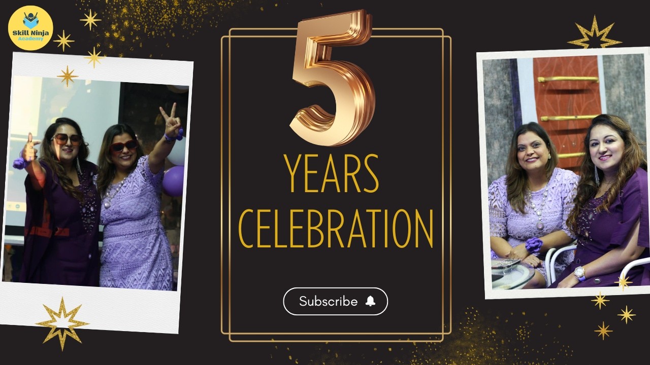 5 Years of Skill Ninja Academy | Thank You to Every Woman Who Trusted Us ❤️| Skill Ninja Journey