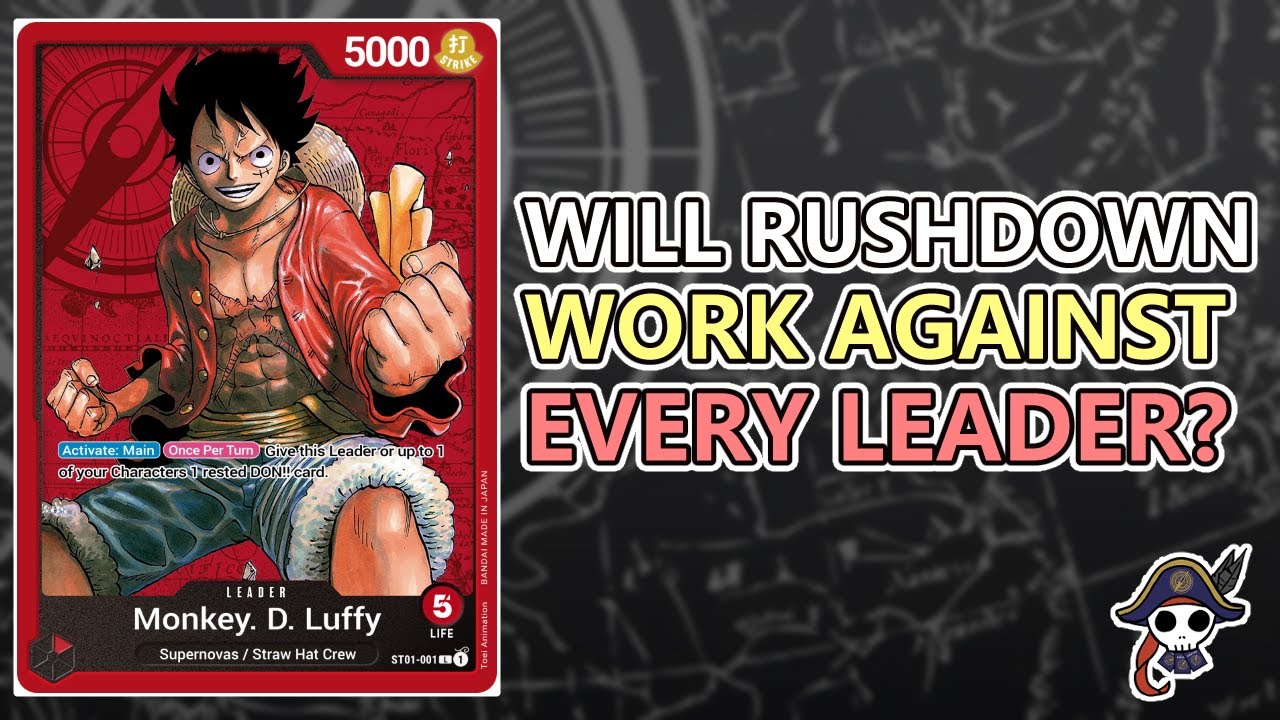 Will Rushdown Work Against Every Leader? (EB01)[RED LUFFY] | One Piece Card Game