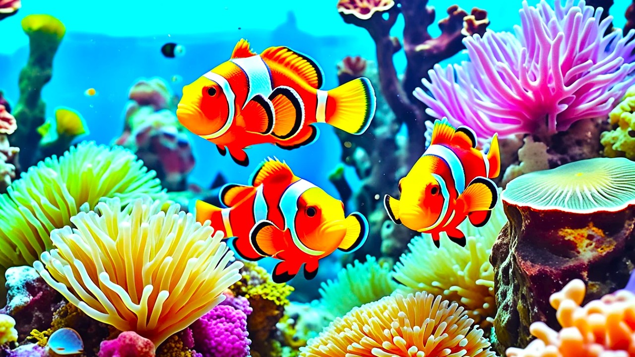 The Best 4K Aquarium - Explore the Stunning World of Sea Jellyfish and Beautiful Coral Reef Fish. #8