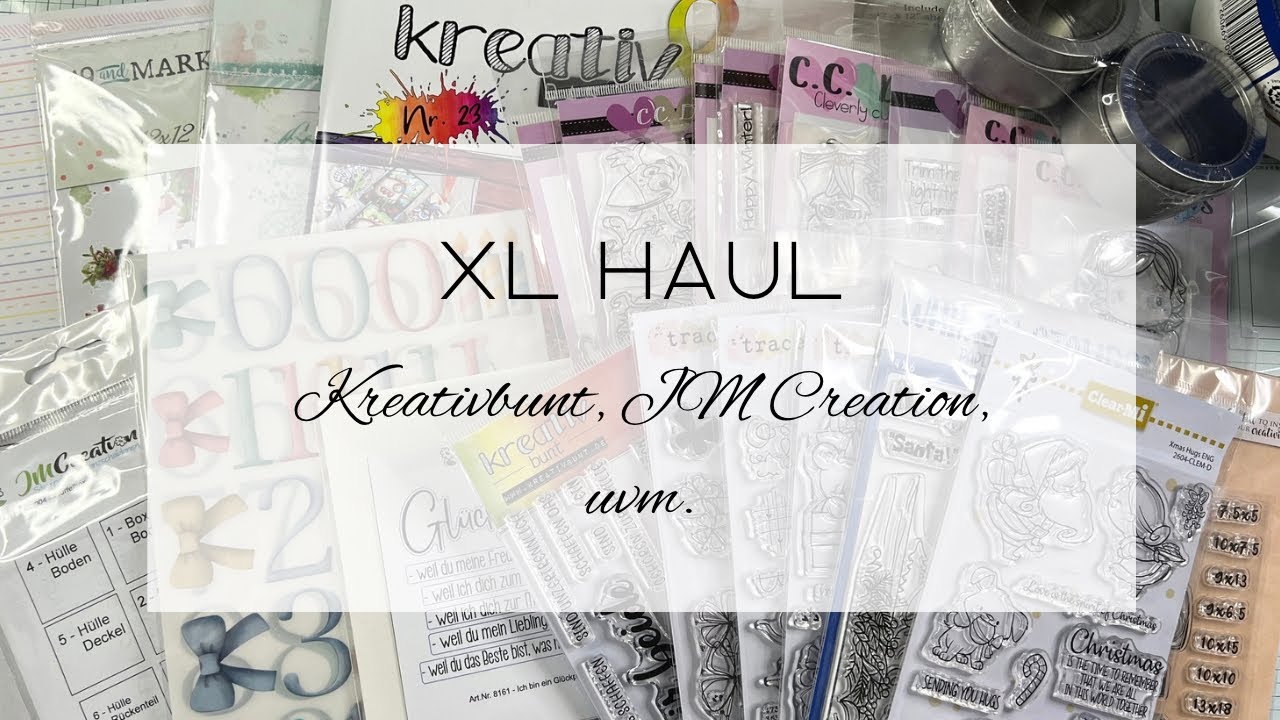XL Haul ❤️ Kreativbunt, JM Creation, Action, Amazon,  uvm ❤️