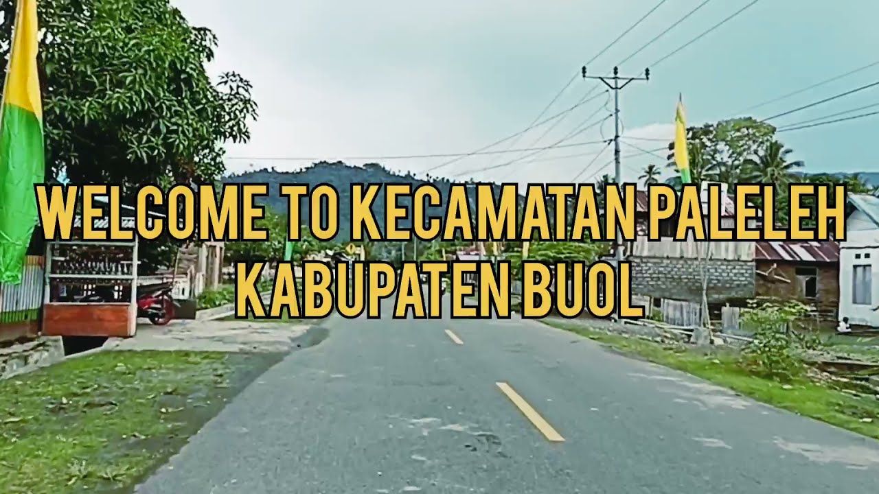 Kabupaten Buol Kecamatan Paleleh