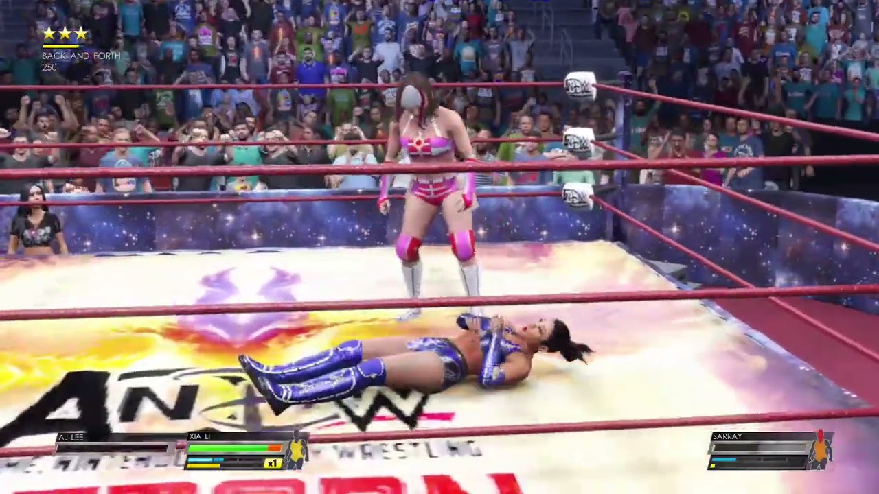 WWE 2K22:Xia Li vs Sarray