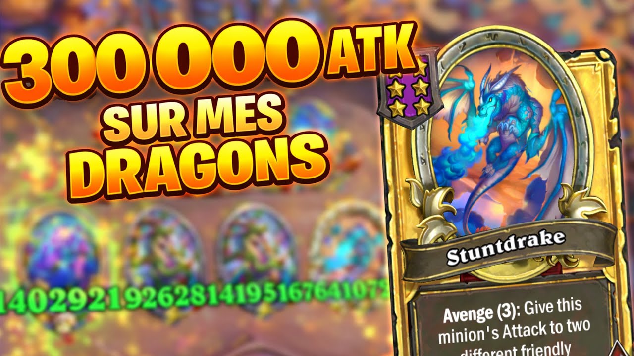 300.000 D'ATK SUR MES DRAGONS - TOP 4 EUROPE