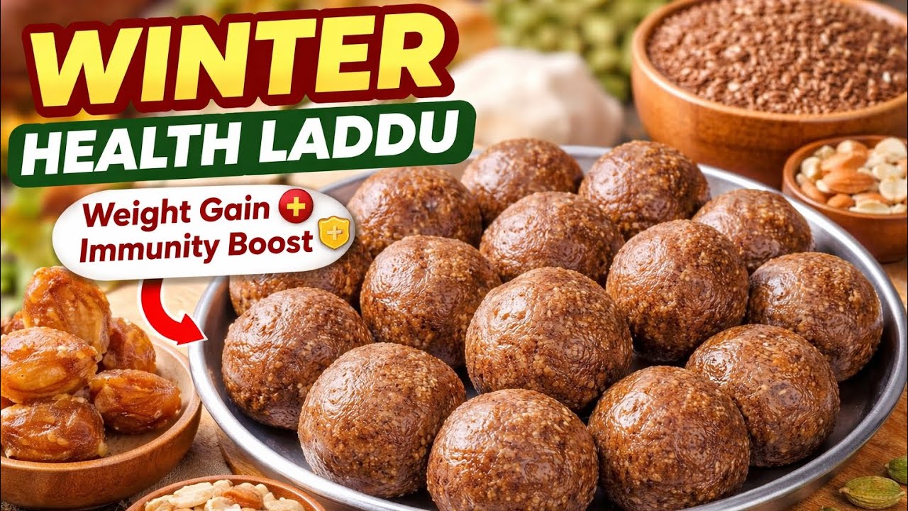 Healthy Alsi Laddu | Flaxseed Laddu Recipe | Winter Special Desi Sweet