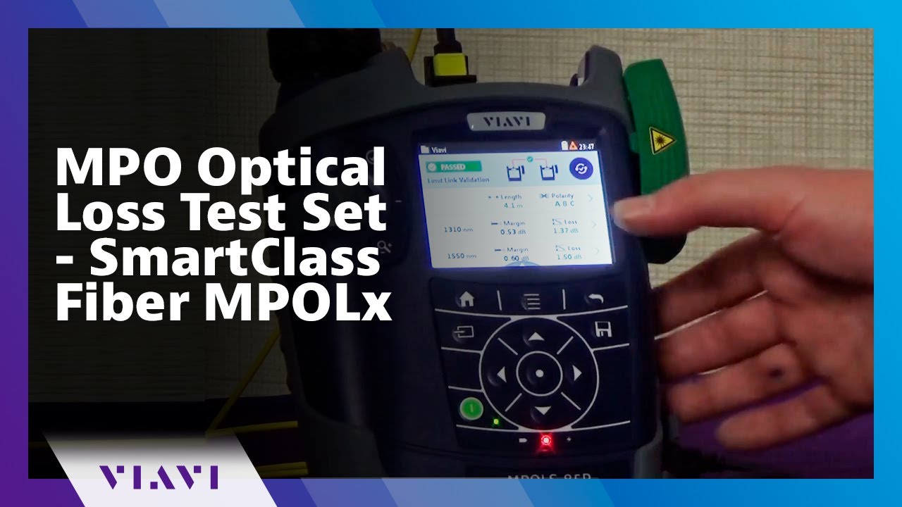 MPO Optical Loss Test Set - SmartClass Fiber MPOLx