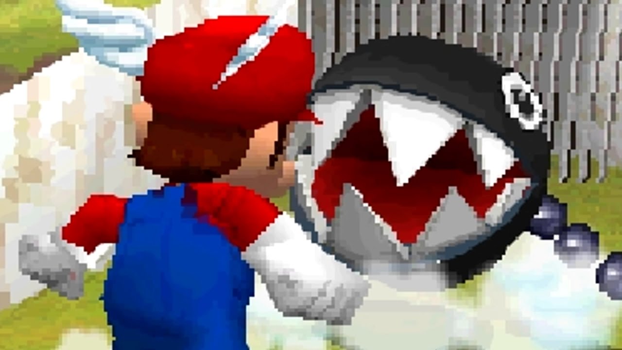Super Mario 64 DS - Giant Wing Mario