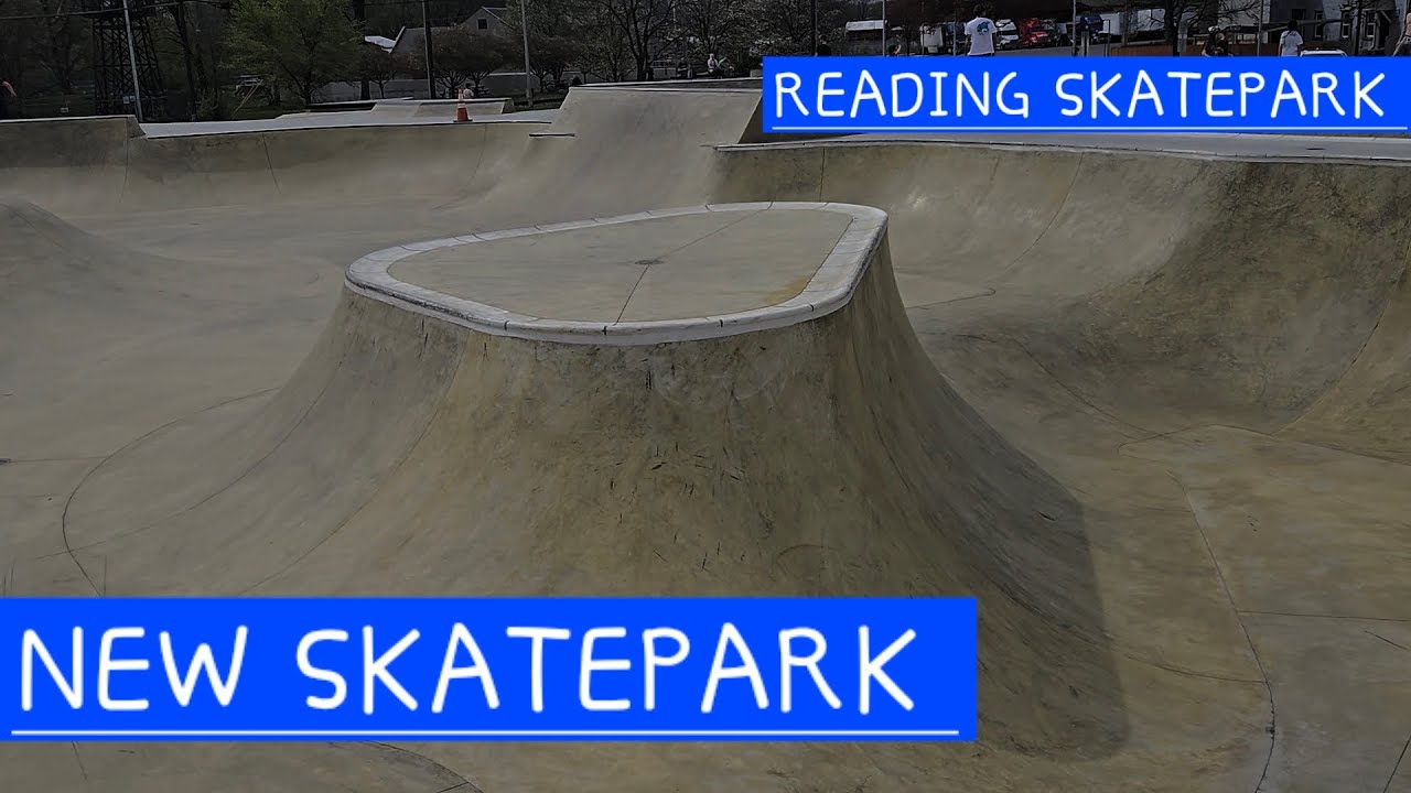 NEW SKATEPARK ~ READING SKATEPARK #skatersover50