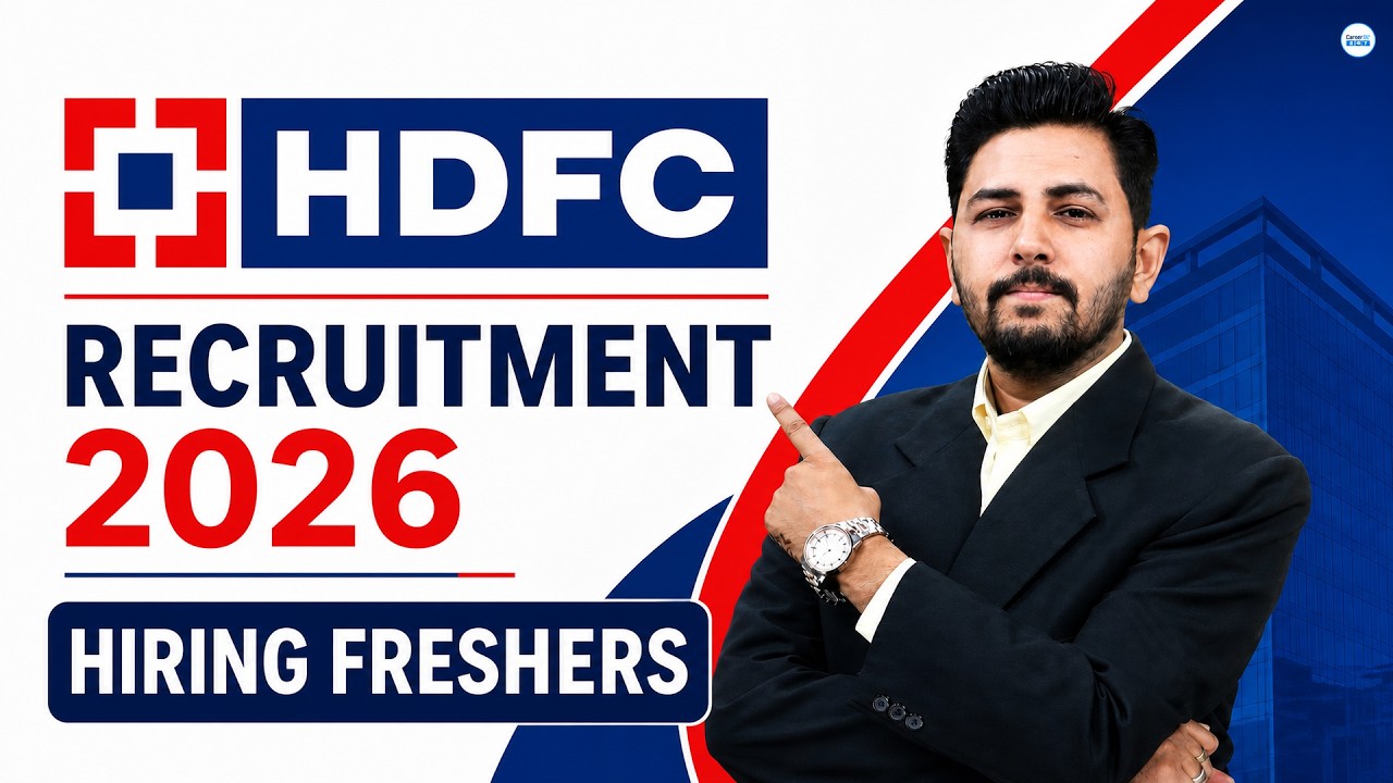 Найм в HDFC Bank 2026 | Работа в HDFC Bank | Вакансии для начинающих | Без экзаменов | Без комисс...