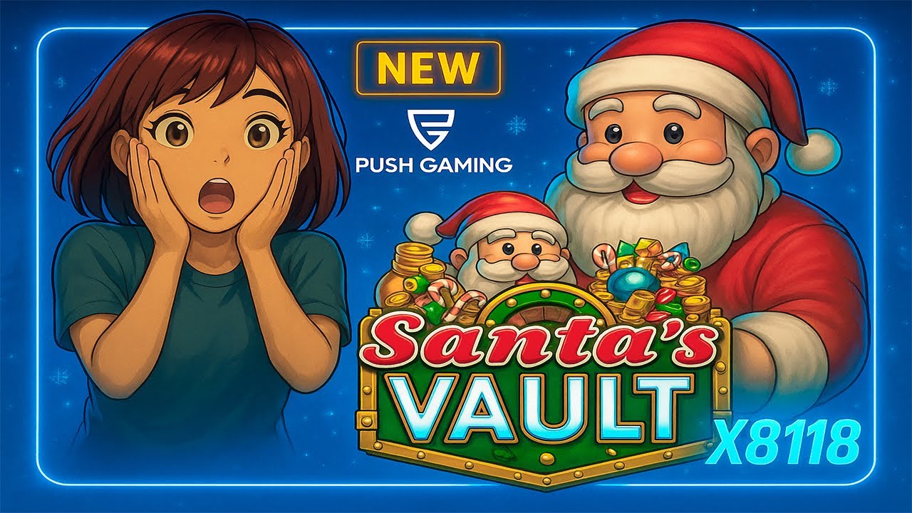 New Push Gaming – Santa’s Vault – X8118 Preview