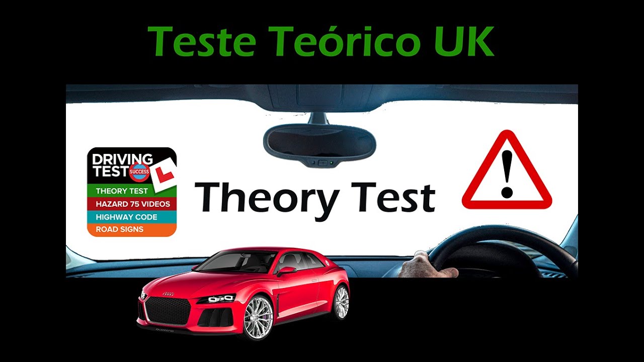 Como passar o teste teórico de condução no Reino Unido (UK) 🇬🇧