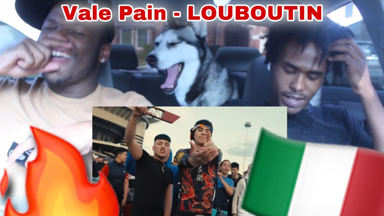 AMERICANS REACT TO ITALIAN DRILL/RAP | VALE PAIN - LOUBOUTIN feat RONDO