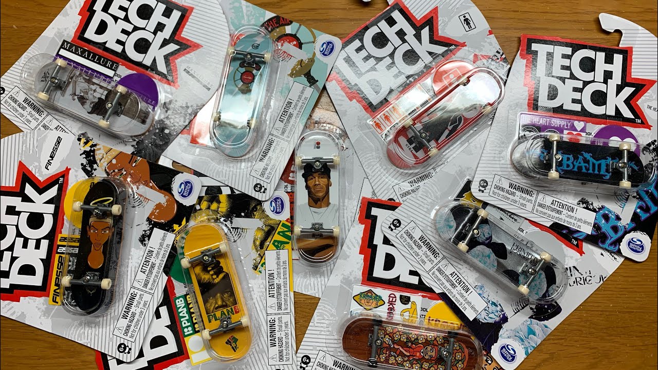 COMPREI VÁRIOS TECH DECK - UNBOXING