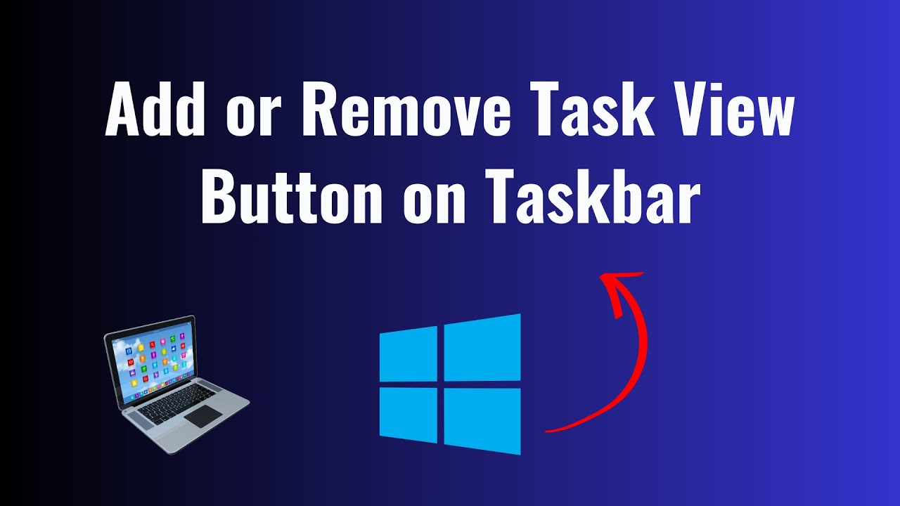 Add or Remove Task View Button on Taskbar in Windows 11