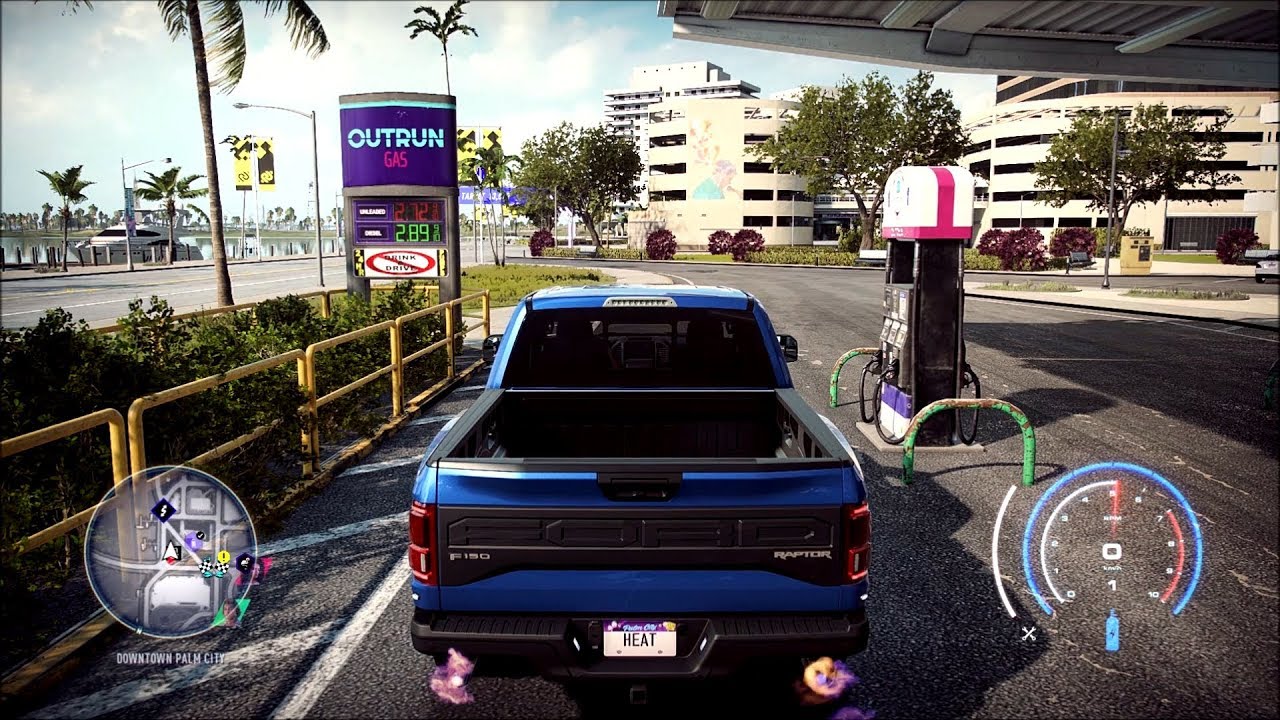 Need for Speed Heat - Ford F-150 Raptor 2017 - Open World Free Roam Gameplay (PC HD) [1080p60FPS]