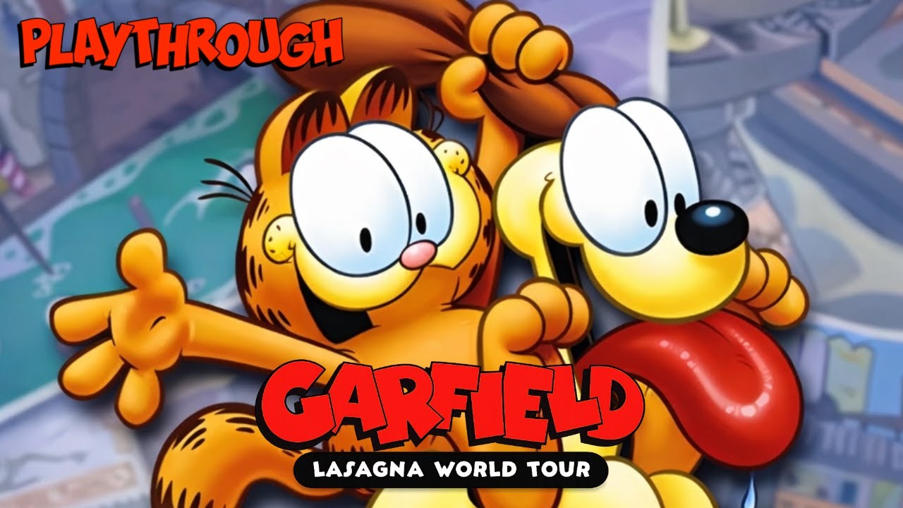 GARFIELD LASAGNA WORLD TOUR [PLAYTHROUGH]
