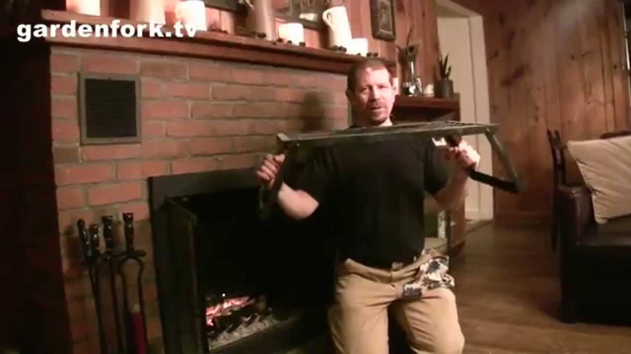 How to grill salmon, fireplace cooking - GardenFork