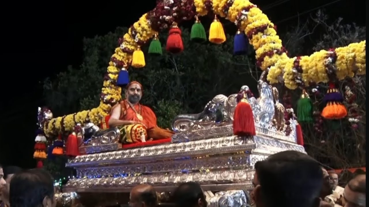 Acharya Swamigal Pushpa Pallaku Pattinapravesam, Sri Shekthra Shakatapuram 22nd Evening 
