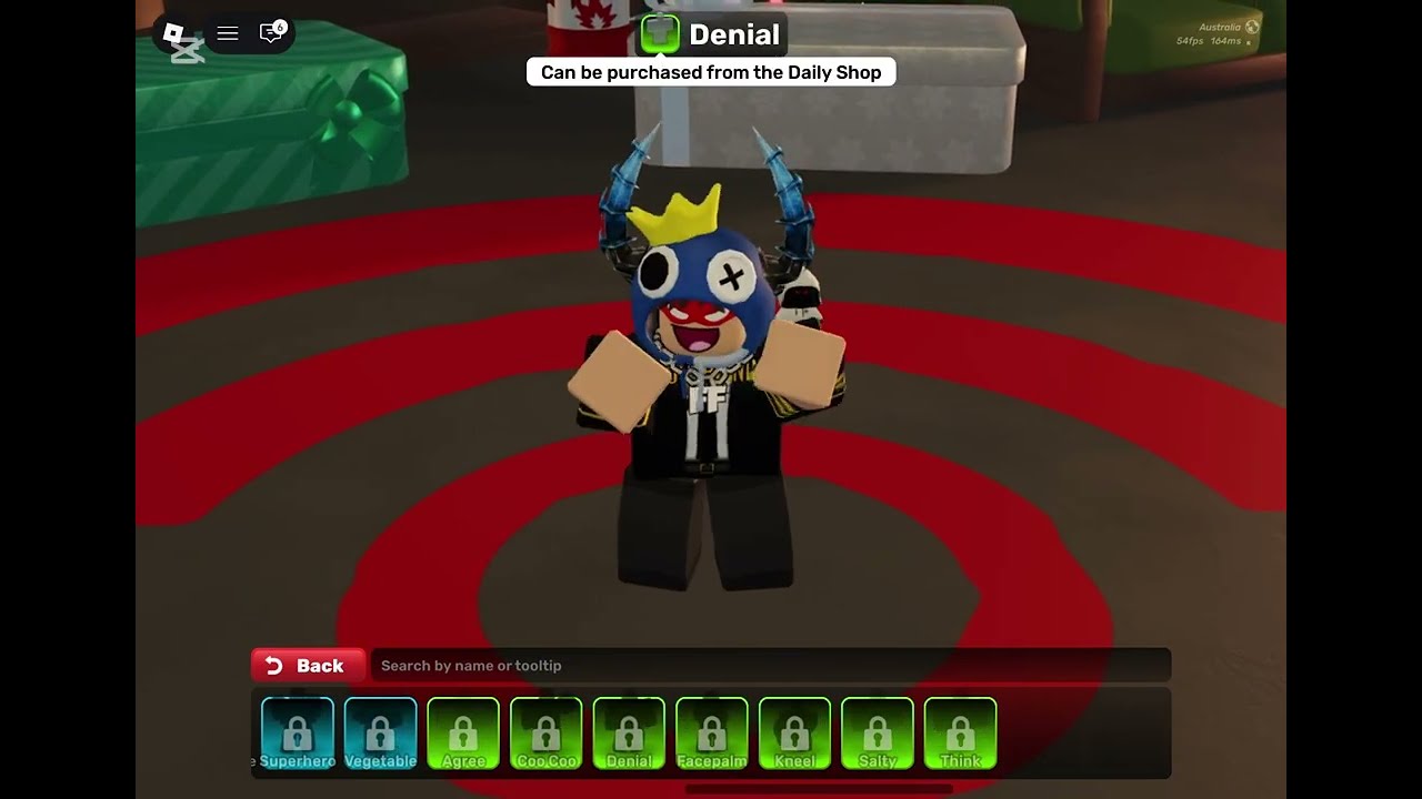 Showing every emote in rivals ￼