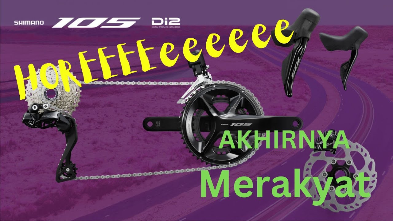 JELASsssss Sudah SHIMANO 105 R7100 Di2 Lebih Layak Dimiliki & Bakal Merakyat ...