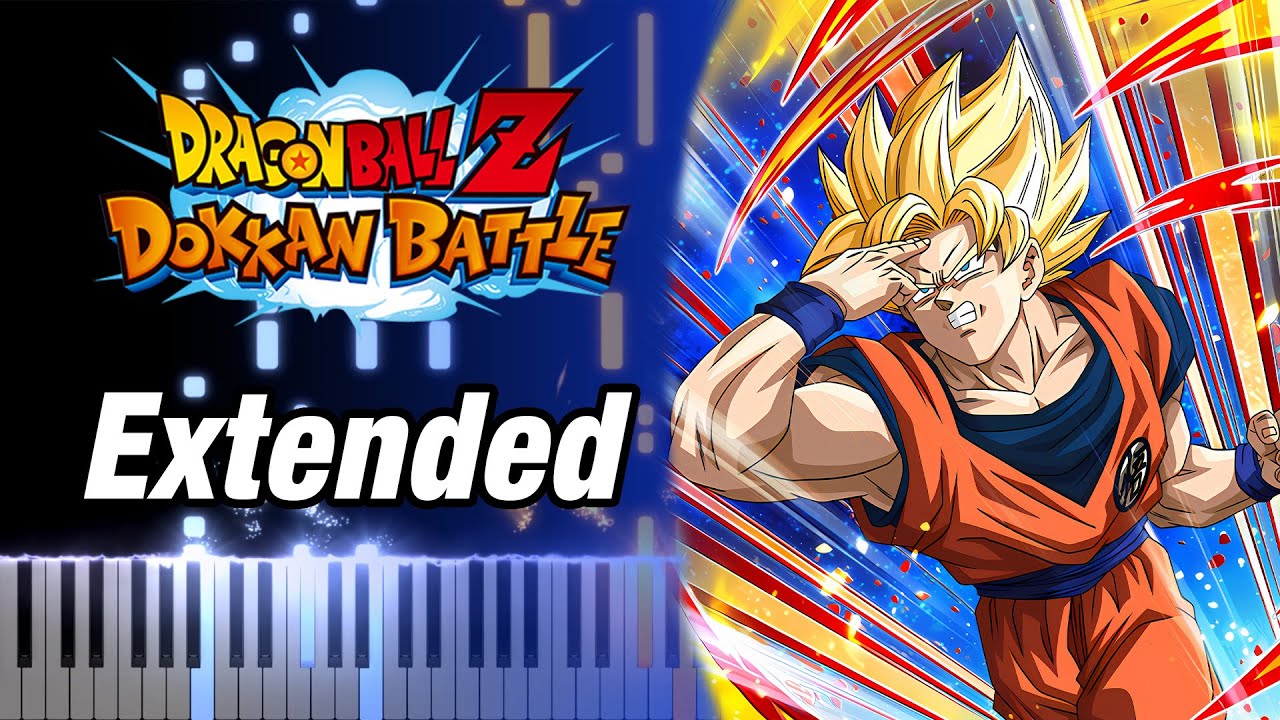 DFE PHY Super Saiyan God Goku Transformation OST Extended Version - DBZ Dokkan Battle - Piano Cover